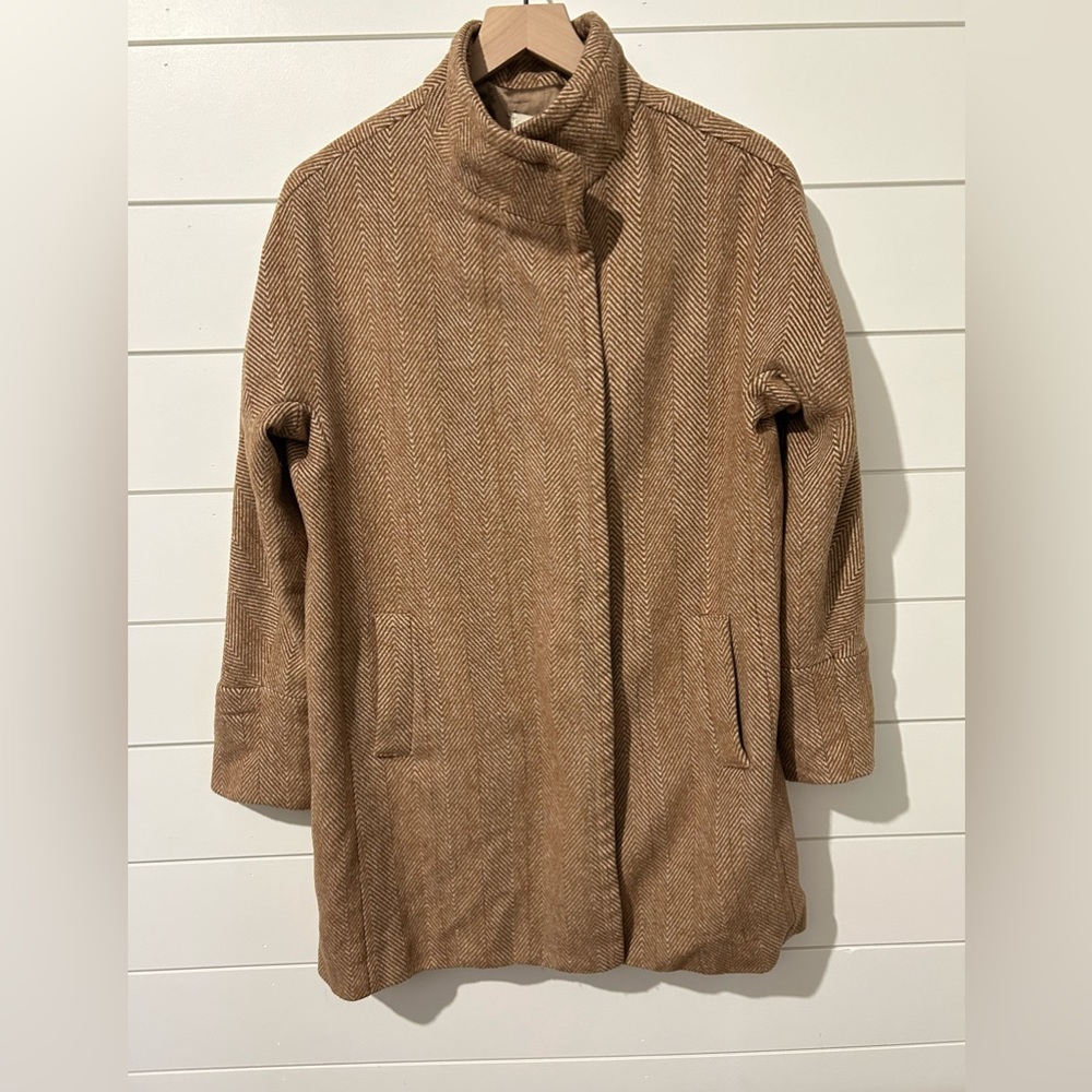 Promesa Tan Tweed Size Medium Jacket